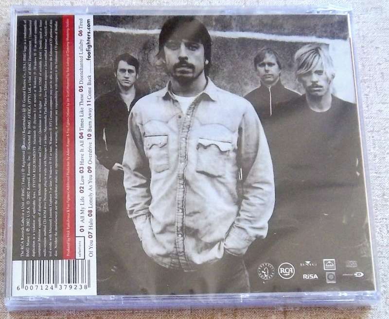 FOO FIGHTERS One By One SOUTH AFRICA Cat# CDRCA7074