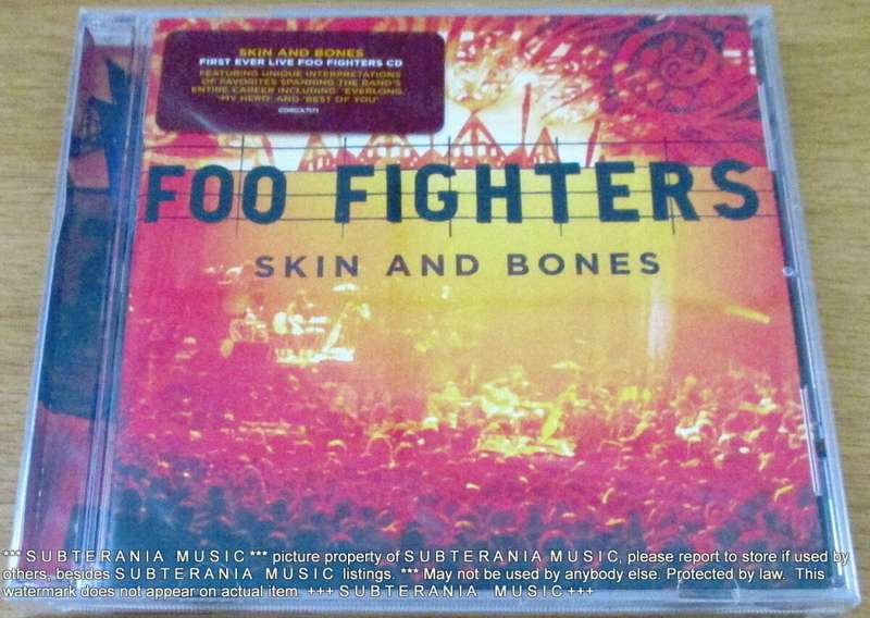 FOO FIGHTERS Skin and Bones SOUTH AFRICA Cat# CDRCA7171