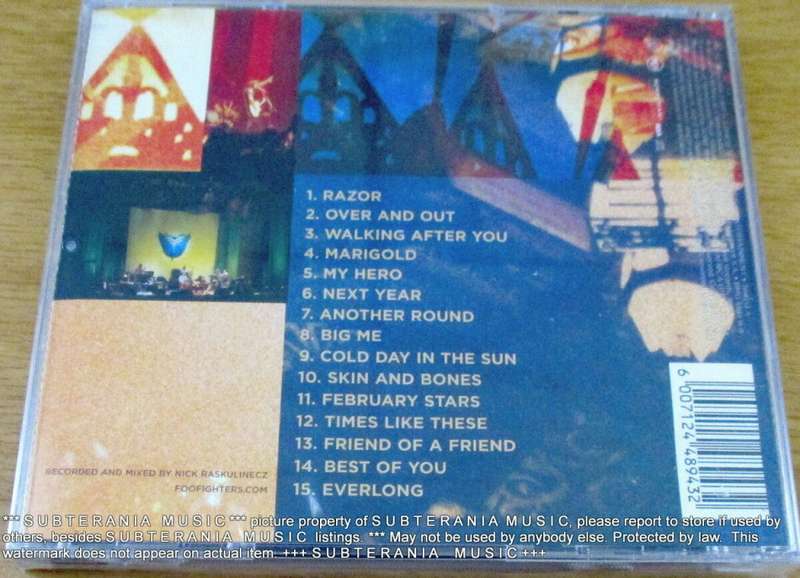 FOO FIGHTERS Skin and Bones CD South African Issue