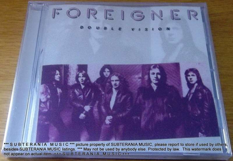FOREIGNER Double Vision SOUTH AFRICA Cat# ATXD 33
