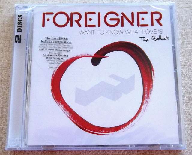 FOREIGNER I Want To Know What Love Is The Ballads / An Acoustic Evening SOUTH AFRICA Cat#0209335ERE