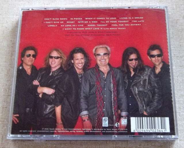 FOREIGNER Cant Slow Down SOUTH AFRICA Cat# EDCD86