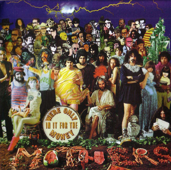FRANK ZAPPA + MOTHERS OF INVENTION We're Only In It For The Money CD
