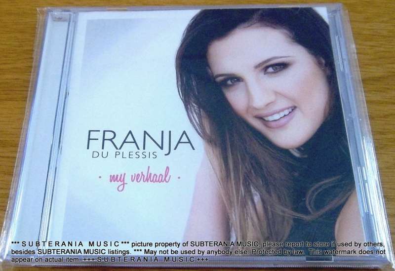 FRANJA DU PLESSIS My Verhaal SOUTH AFRICA Cat# JRECD020