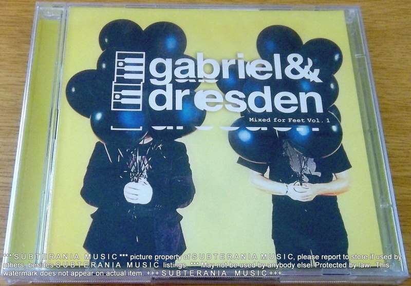 GABRIEL & DRESDEN Mixed For Feet Vol. 1 2xCD NETHERLANDS Cat# ARMA310
