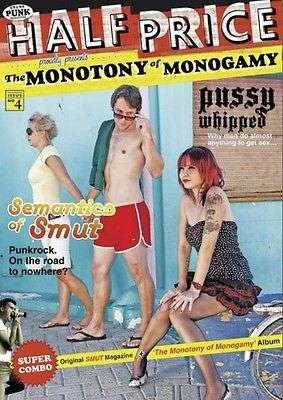 HALF PRICE The Monotony Of Monogamy CD + Book SOUTH AFRICA South African Punk