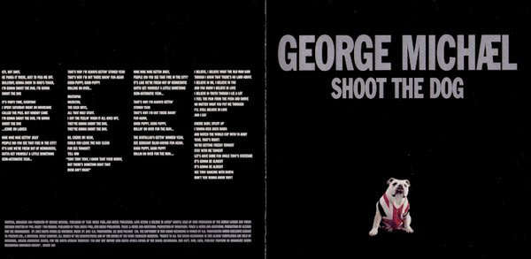 GEORGE MICHAEL Shoot the Dog CD Single South African Issue
