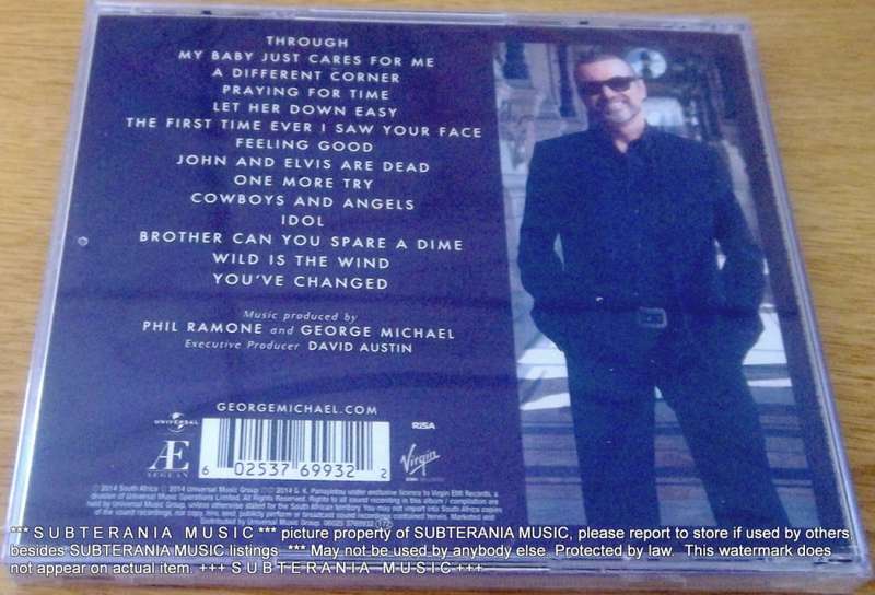 GEORGE MICHAEL Symphonica SOUTH AFRICA Cat# 060251769932