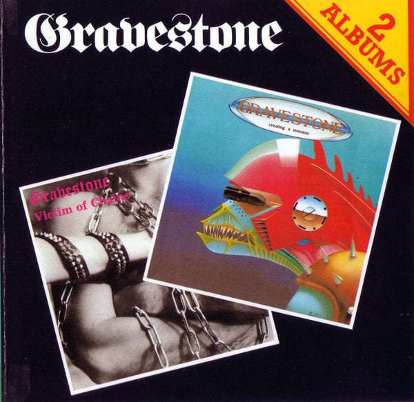 GRAVESTONE Creating A Monster / Victim Of Chains 1987 German Import CD