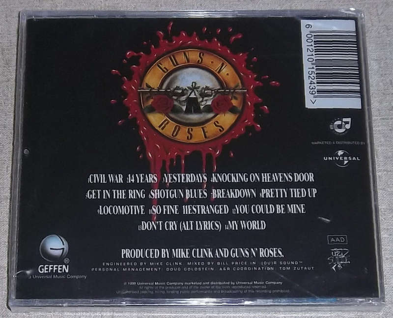 GUNS N ROSES Use Your Illusion II SOUTH AFRICA Cat# STARCD 6458