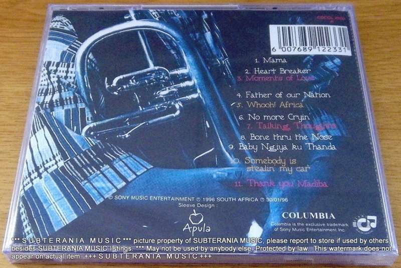 HUGH MASEKELA Notes of Life SOUTH AFRICA Cat# CDCOL8000