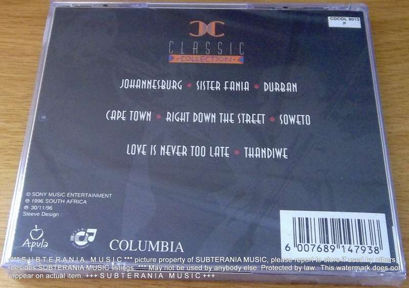 HUGH MASEKELA Home SOUTH AFRICA Cat# CDCOL8013