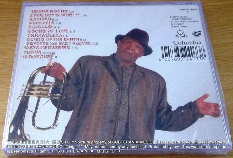 HUGH MASEKELA Black to the Future SOUTH AFRICA Cat# CDCOL8041
