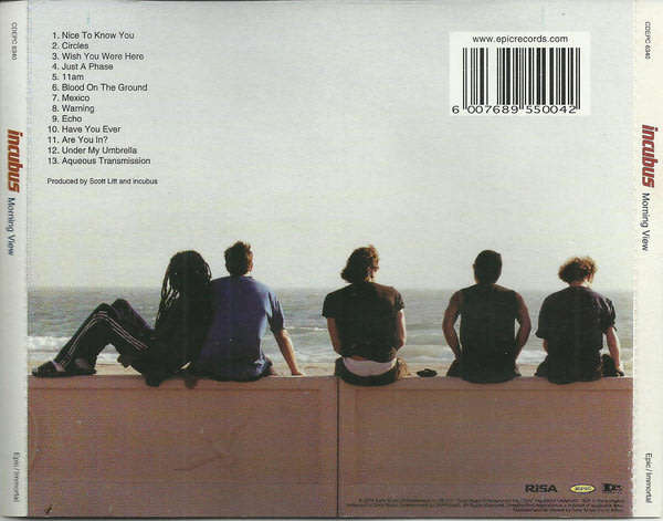 INCUBUS Morning View CD