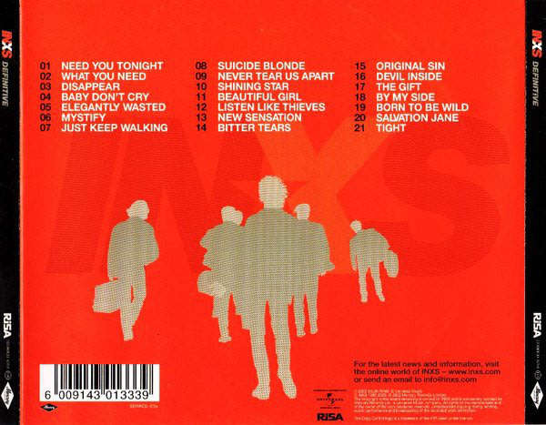 INXS Definitive CD
