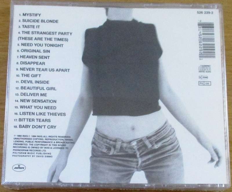 INXS The Greatest Hits [Shelf V x 3]