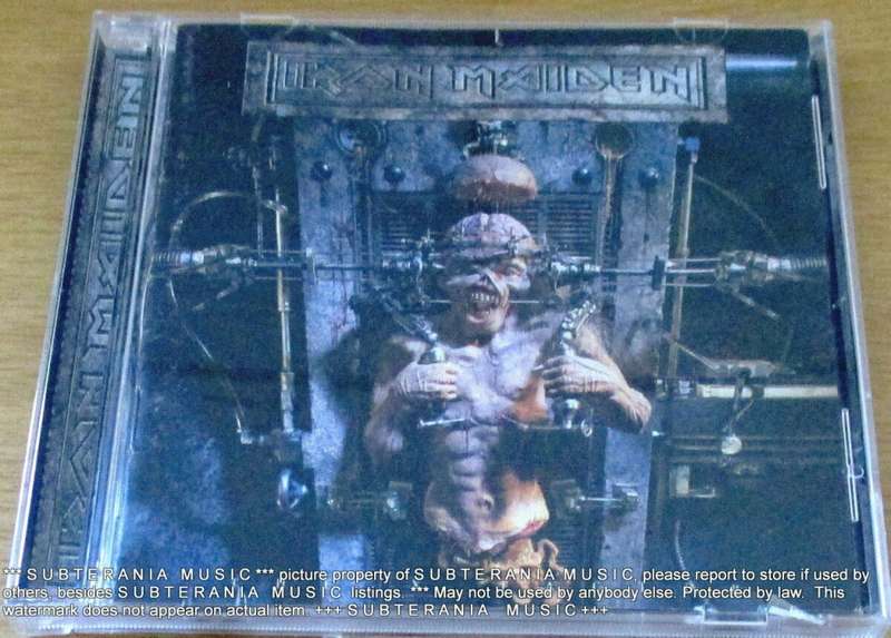 IRON MAIDEN The X Factor SOUTH AFRICA Cat# CDEMCJ(WF)5618 [VG+]
