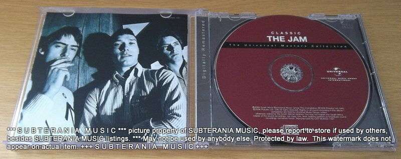 THE JAM Classic The Universal Masters SOUTH AFRICA Cat# BUDCD 1281