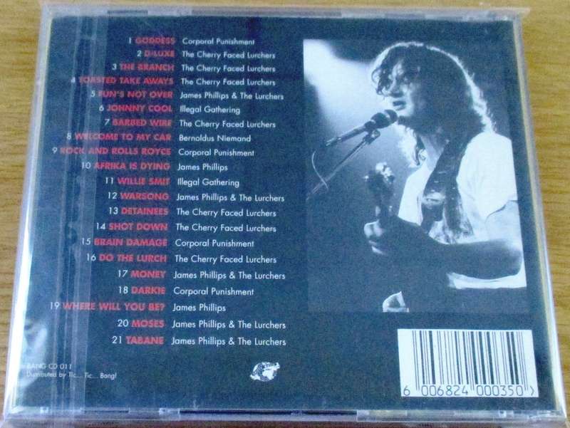 JAMES PHILLIPS Made in South Africa SOUTH AFRICA Cat# BANG CD 011