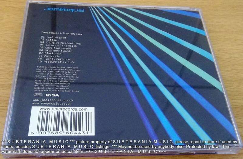 JAMIROQUAI A Funk Odyssey Special Edition 2xCD SOUTH AFRICA Cat# CDEPC 6537