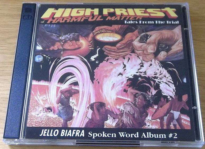 JELLO BIAFRA High Priest of Harmful matter 2 CD [SPOKEN WORD]