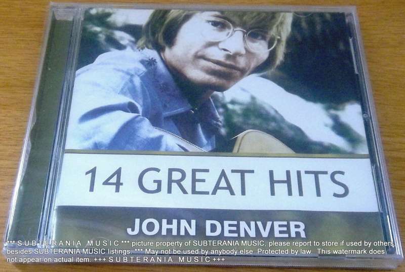 JOHN DENVER 14 Great Hits SOUTH AFRICA Cat# CDSM518