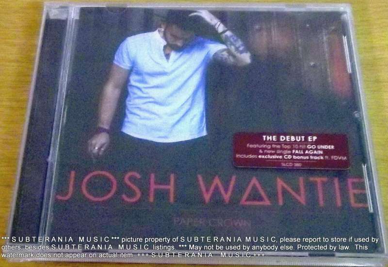 JOSH WANTIE Paper Crown EP SOUTH AFRICA Cat# SLCD380