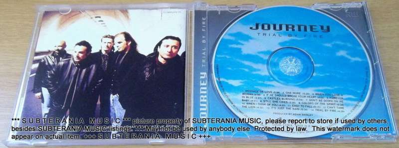 JOURNEY Trial By Fire SOUTH AFRICA Cat# CDCOL 5128 K