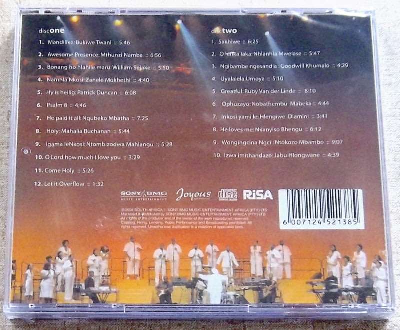 JOYOUS CELEBRATION 12 Live at the Grand West Arena Cape Town 2xCD SOUTH AFRICA Cat# CDPAR5027
