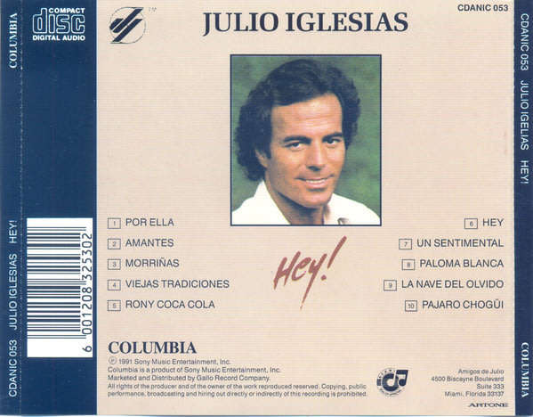 JULIO IGLESIAS Hey!