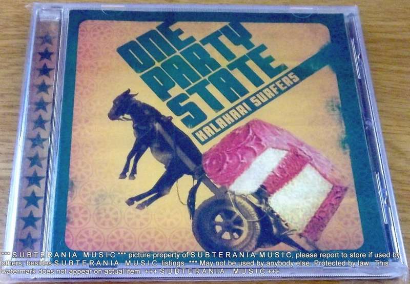 KALAHARI SURFERS One Party State SOUTH AFRICA Cat# MDCD 015