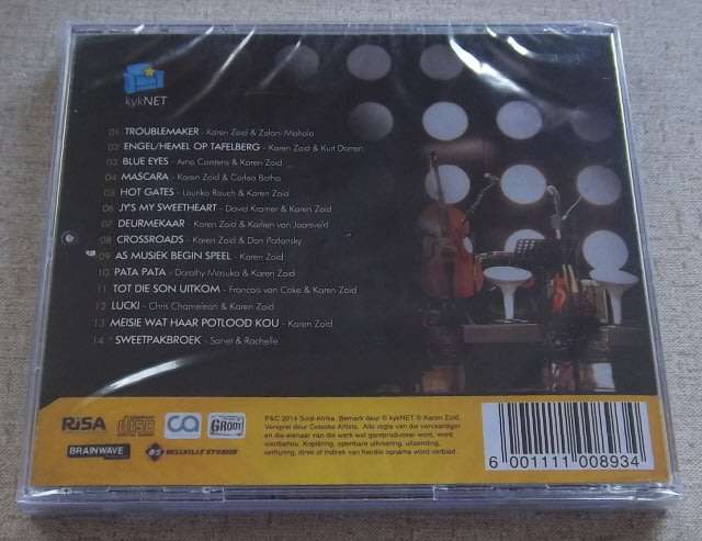 KAREN ZOID Republiek Van Zoid Afrika Vol 1 SOUTH AFRICA Cat# CDJUKE 92