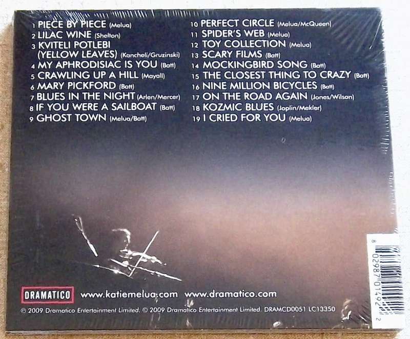 KATIE MELUA Live at the O2 Arena Digipack CD UK / EUROPE Cat# DRAMCD0051