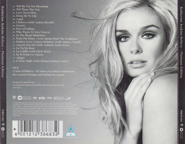 KATHERINE JENKINS Believe Platinum Edition CD+DVD