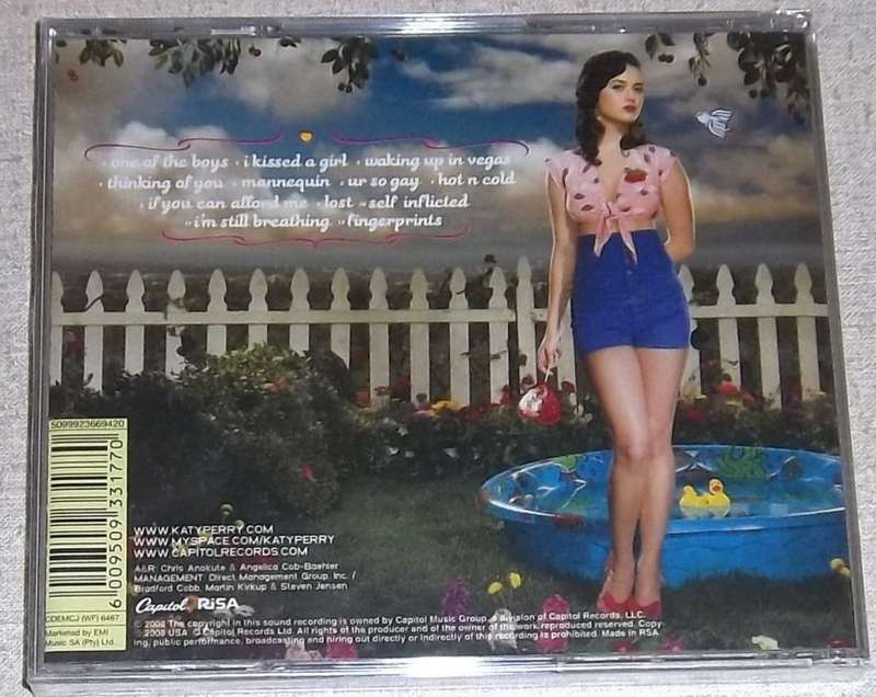 KATY PERRY One of the Boys SOUTH AFRICA Cat# CDEMCJ (WF) 6467