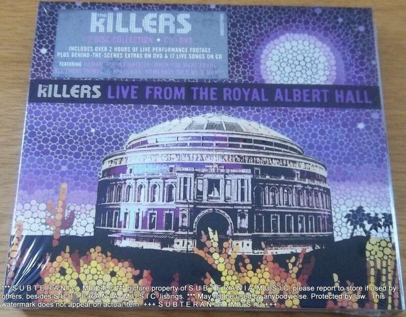 THE KILLERS Live From The Royal Albert Hall CD+DVD EUROPE 0602527177403