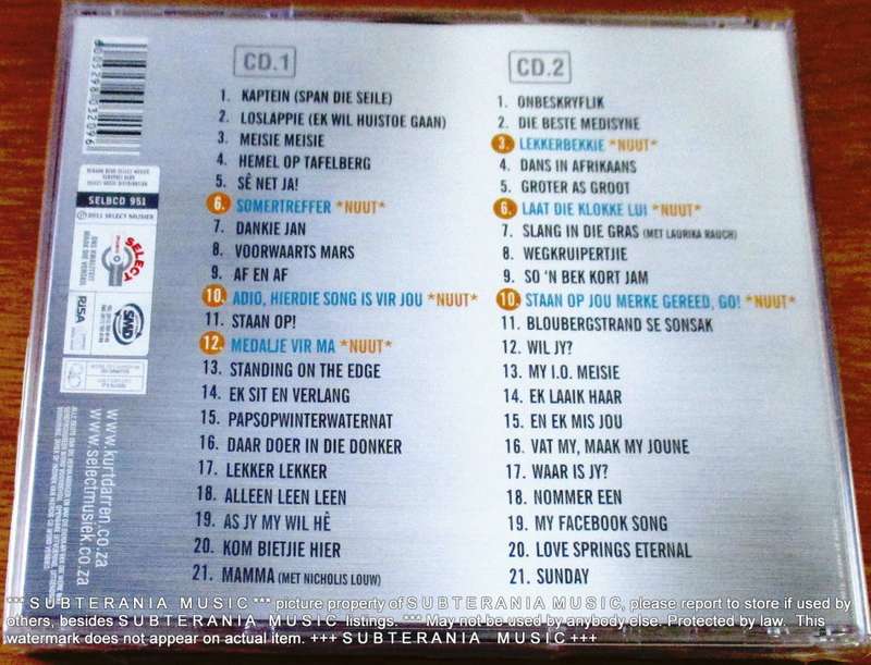 KURT DARREN Kaptein Se Platinum Treffers 42 track 2xCD Cat# SELBCD951  [SEALED]