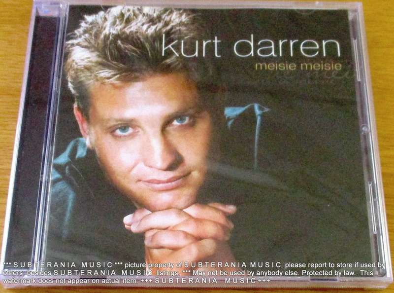 KURT DARREN Meisie Meisie SOUTH AFRICA Cat# SELBCD 422  [SEALED]