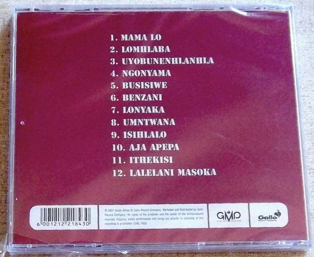LADYSMITH BLACK MAMBAZO Umama Lo! SOUTH AFRICA Cat# CDBL 1020