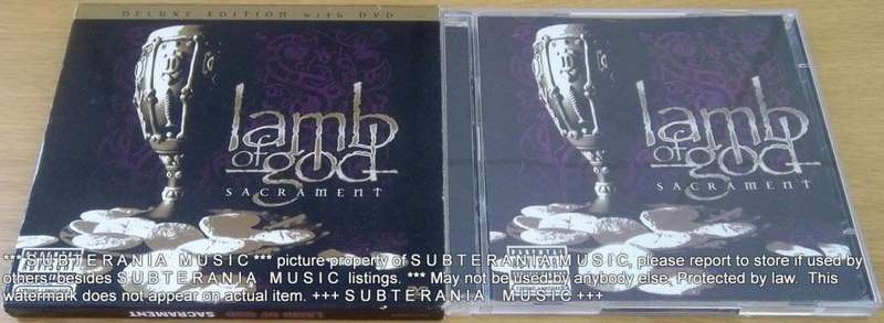 LAMB OF GOD Sacrament CD + DVD
