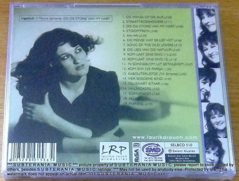 LAURIKA RAUCH Die Nuwe Treffer Album SOUTH AFRICA Cat# SELBCD 510