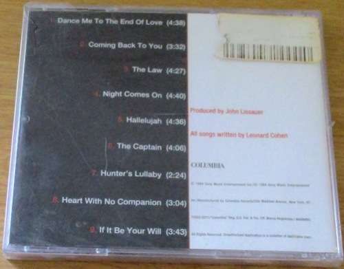 LEONARD COHEN Various Positions CD
