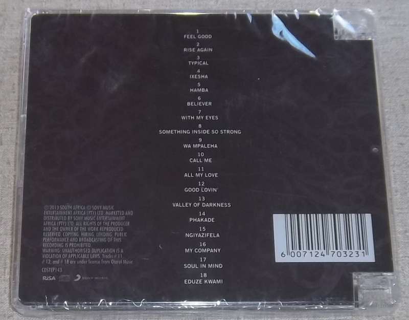 LIRA Rise Again The Reworked Hits Collection SOUTH AFRICA Cat# CDSTEP 143