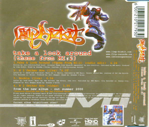 LIMP BIZKIT Take A Look Around (Theme From MI:2)