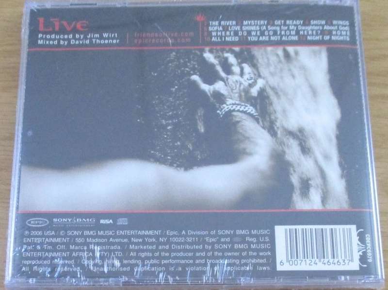 LIVE Birds Of Pray CD