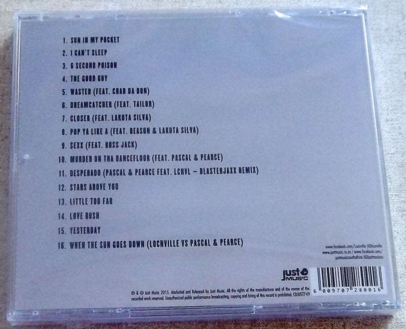 LOCNVILLE VS LCNVL The Hits SOUTH AFRICA Cat# CDJUST 749