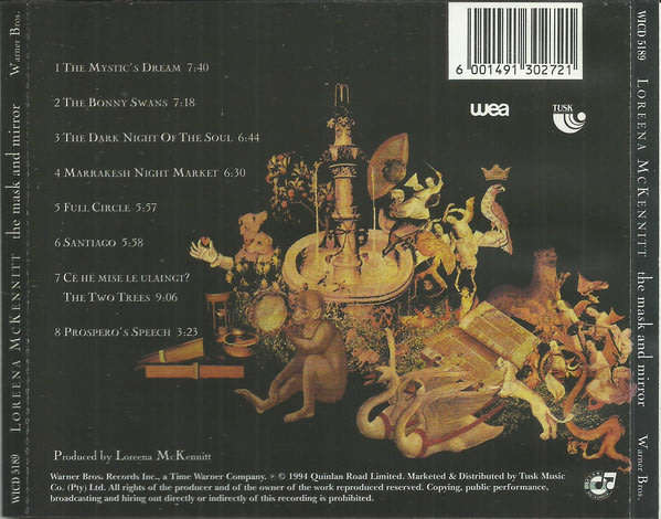 LOREENA McKENNIT The Mask And Mirror CD