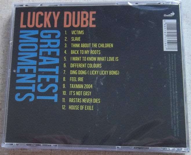 LUCKY DUBE Greatest Moments SOUTH AFRICA Cat#CDGBS010
