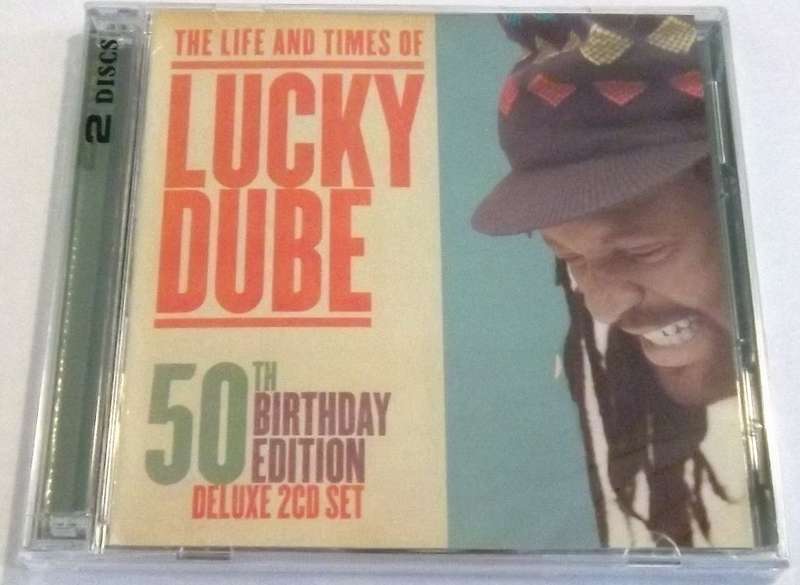 LUCKY DUBE The Life and Times of 50th Birthday 2xCD Cat# CDLUCKY 18