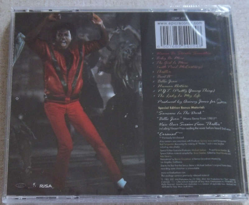 MICHAEL JACKSON Thriller [Special Edition] VG+